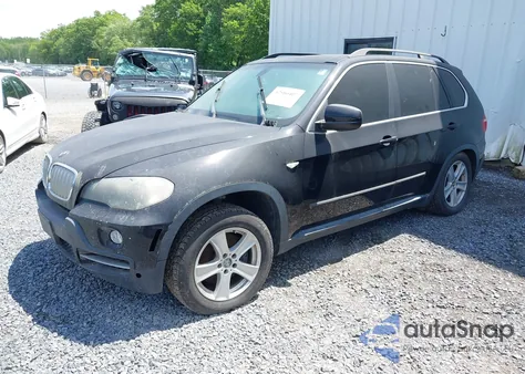 2008 BMW X5 4.8I из США, поврежденный, VIN 5UXFE83518L160222